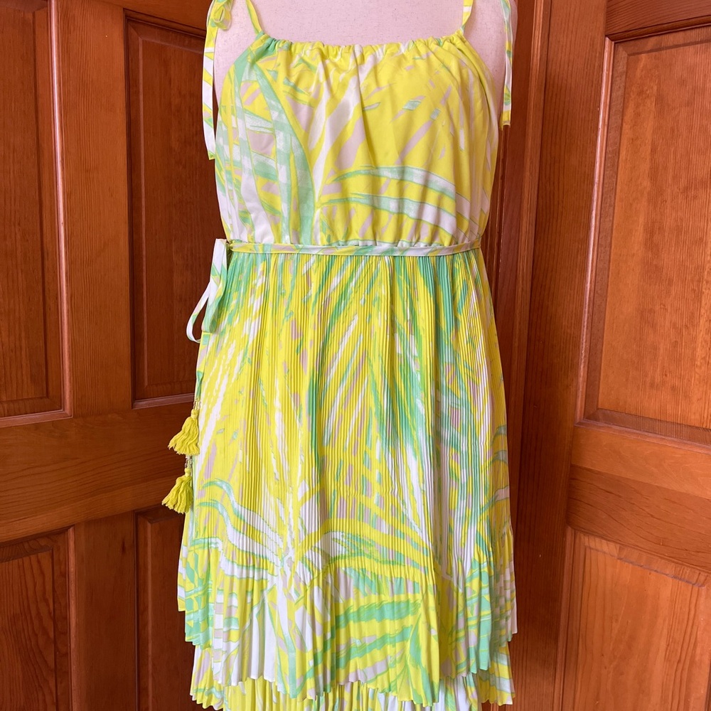 Lane Bryant Tropical Print Dress